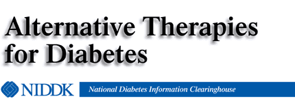 Alternative Therapies for Diabetes