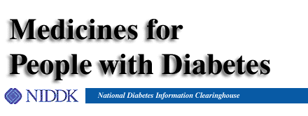 Medicines for People with Diabetes